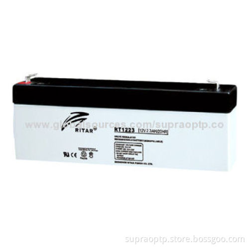 Sealed Lead-acid Maintenance-free Battery with 12V Nominal Voltage and 2.3Ah Rated Capacity